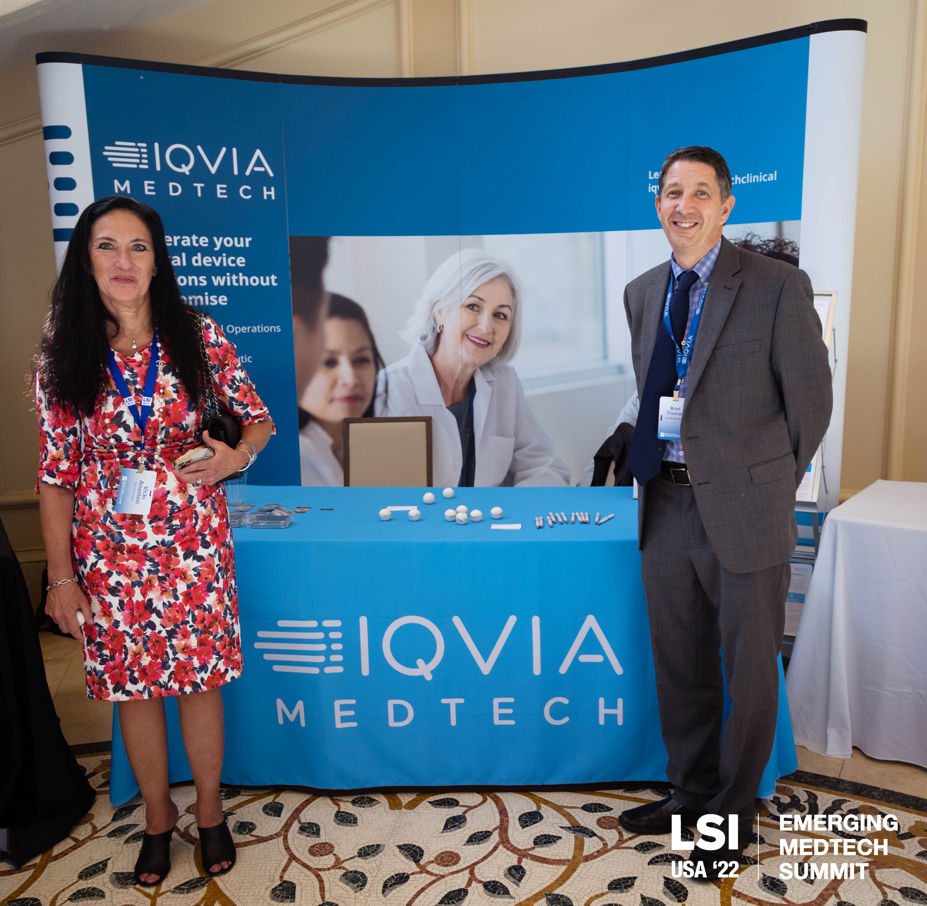 IQVIA Medtech Booth