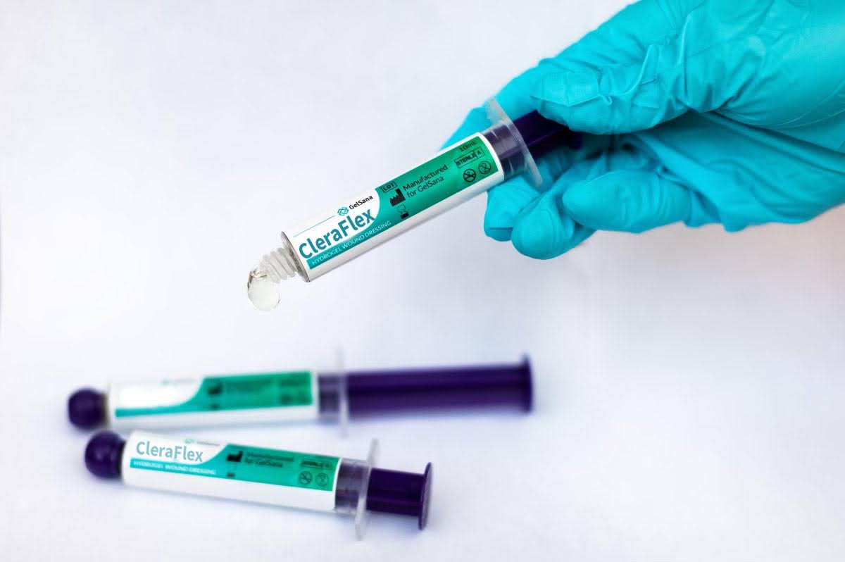GelSana’s first product, CleraFlex