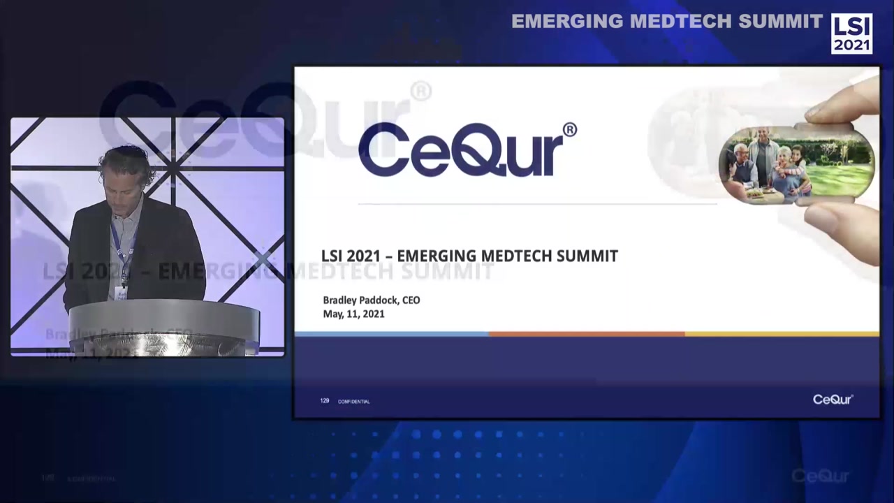 Emerging Medtech Summit 2021 - CeQur