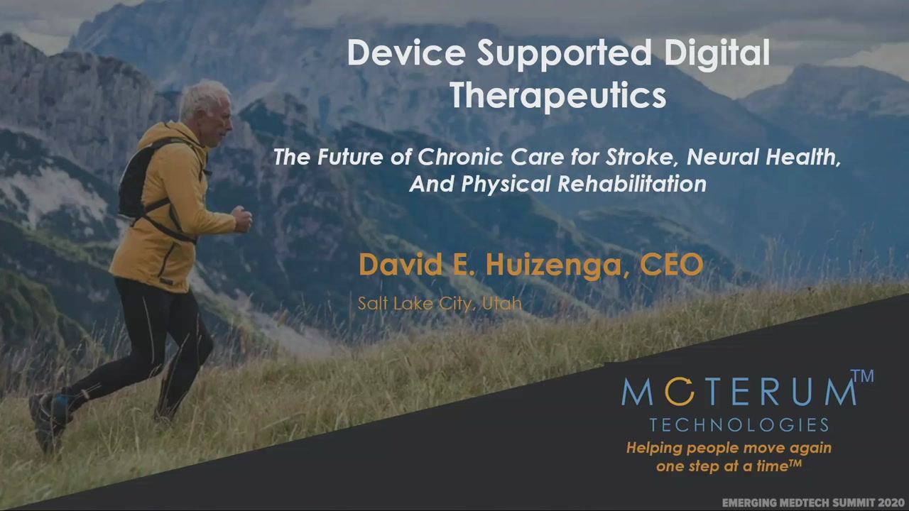 Emerging Medtech Summit 2020 - Moterum