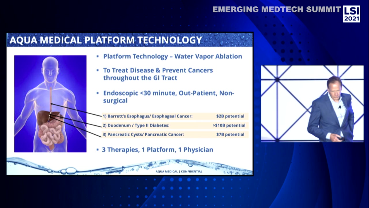 Emerging Medtech Summit 2021 - Aqua Medical