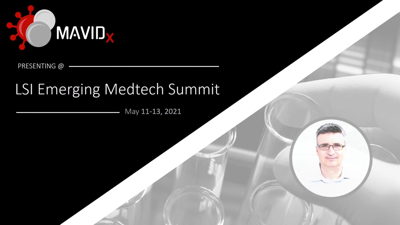 Emerging Medtech Summit 2021 - MAVIDx