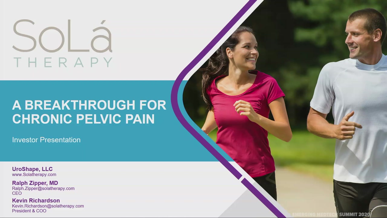 Emerging Medtech Summit 2020 - UroShape