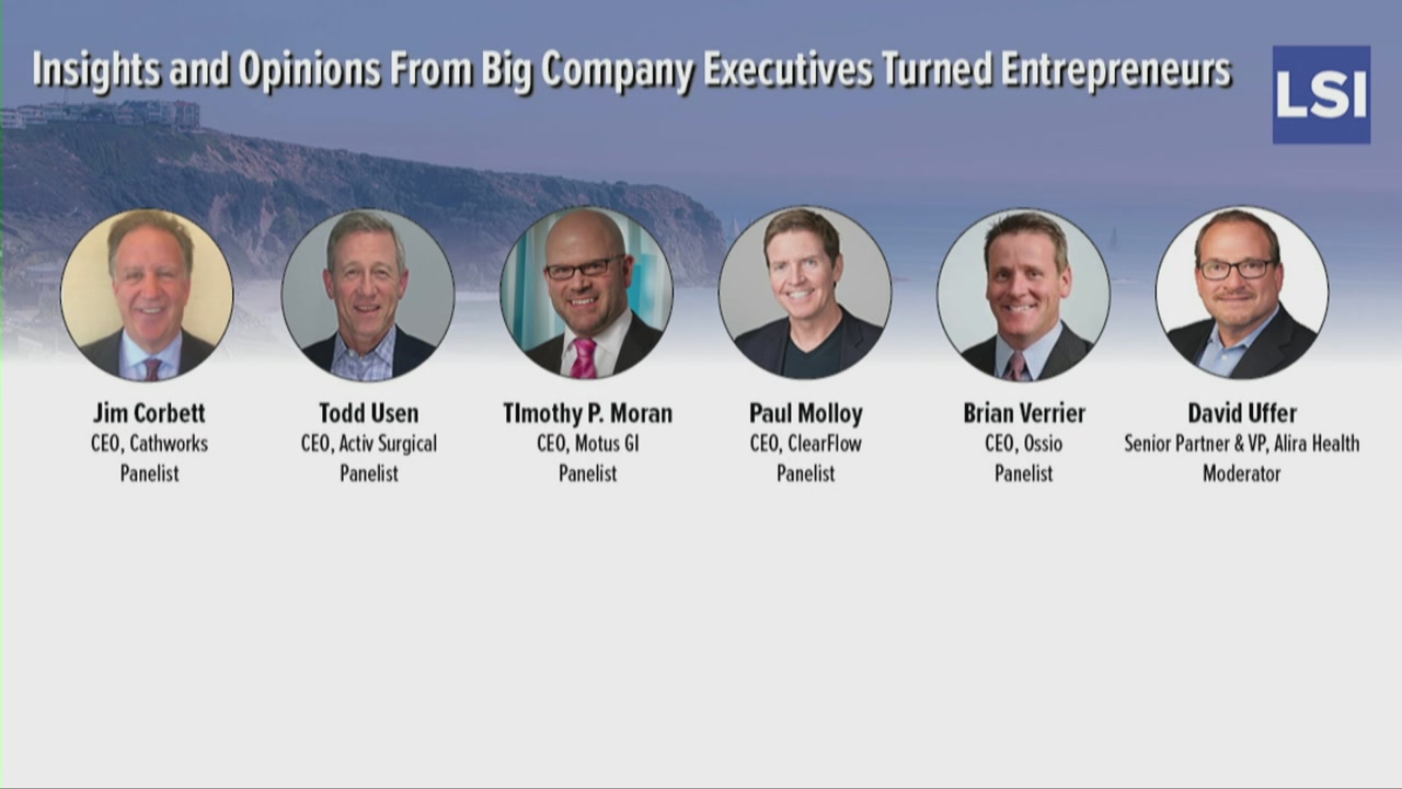 Panel: Insights & Opinions from Big Company Execs Turned Entrepreneurs