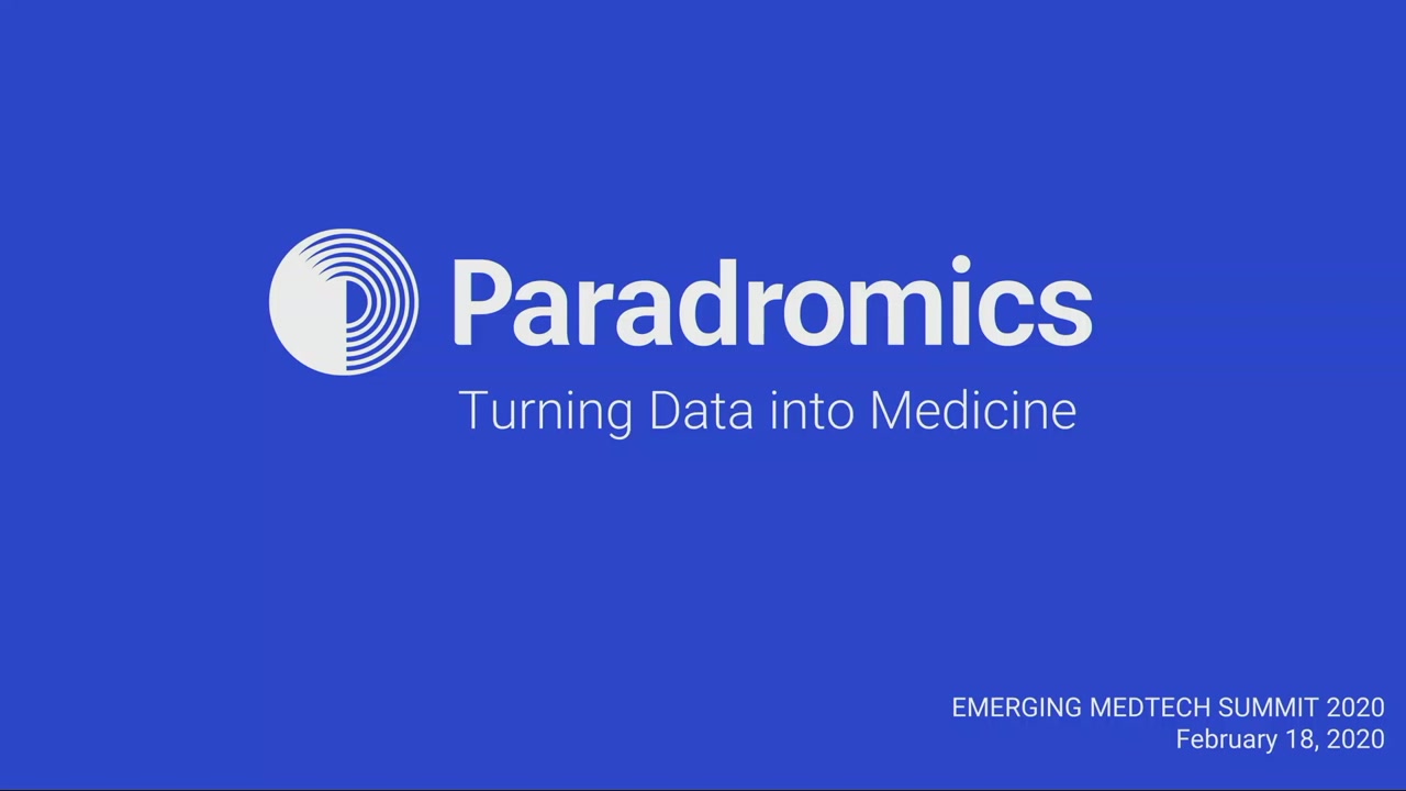 Emerging Medtech Summit 2020 - Paradromics