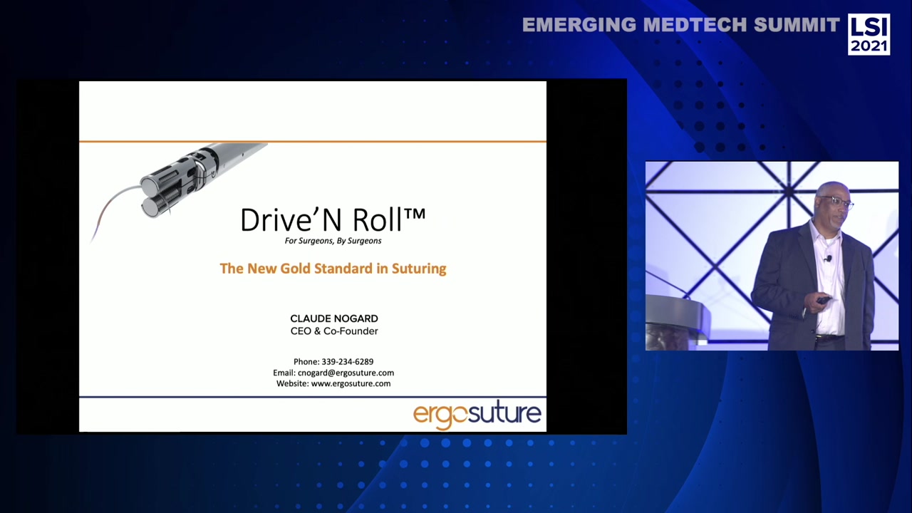 Emerging Medtech Summit 2021 - Ergosuture