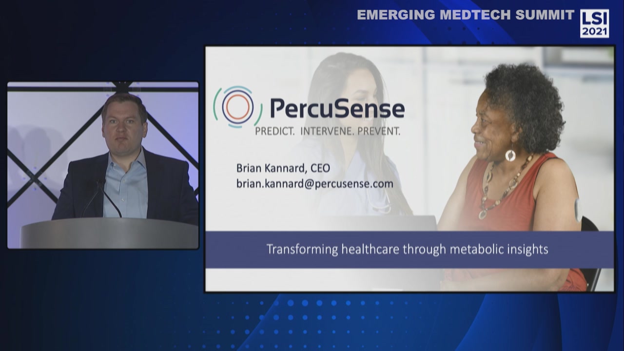 Emerging Medtech Summit 2021 - PercuSense