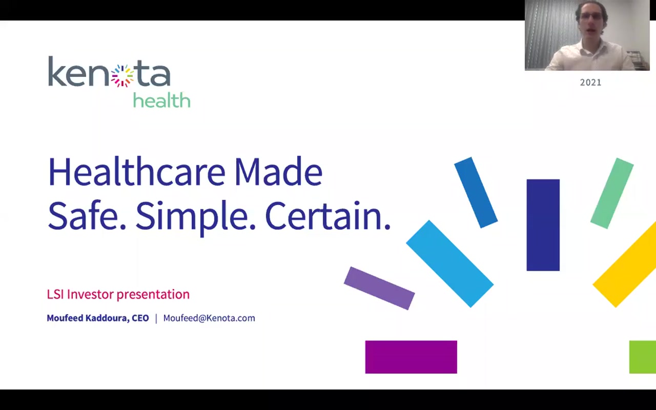 Emerging Medtech Summit 2021 - Kenota Health