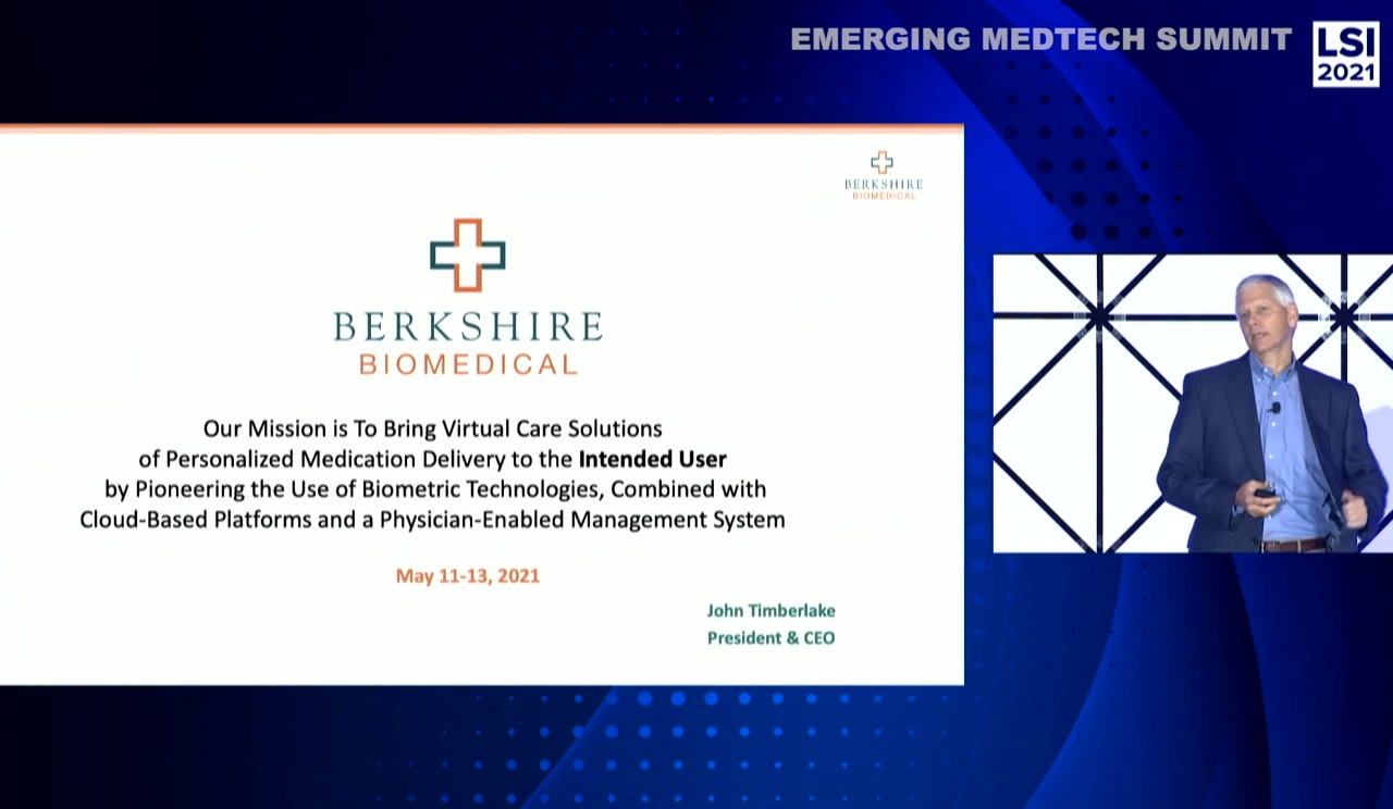 Emerging Medtech Summit 2021 - Berkshire Biomedical